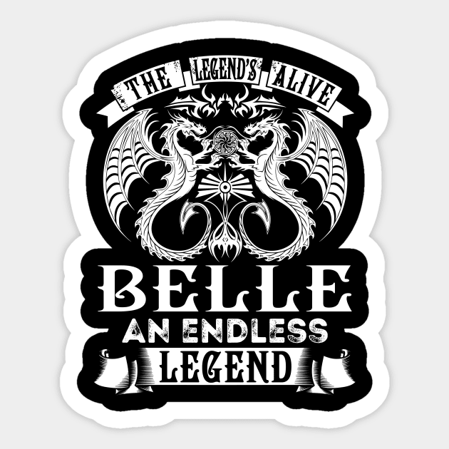 BELLE Sticker by Carmelia